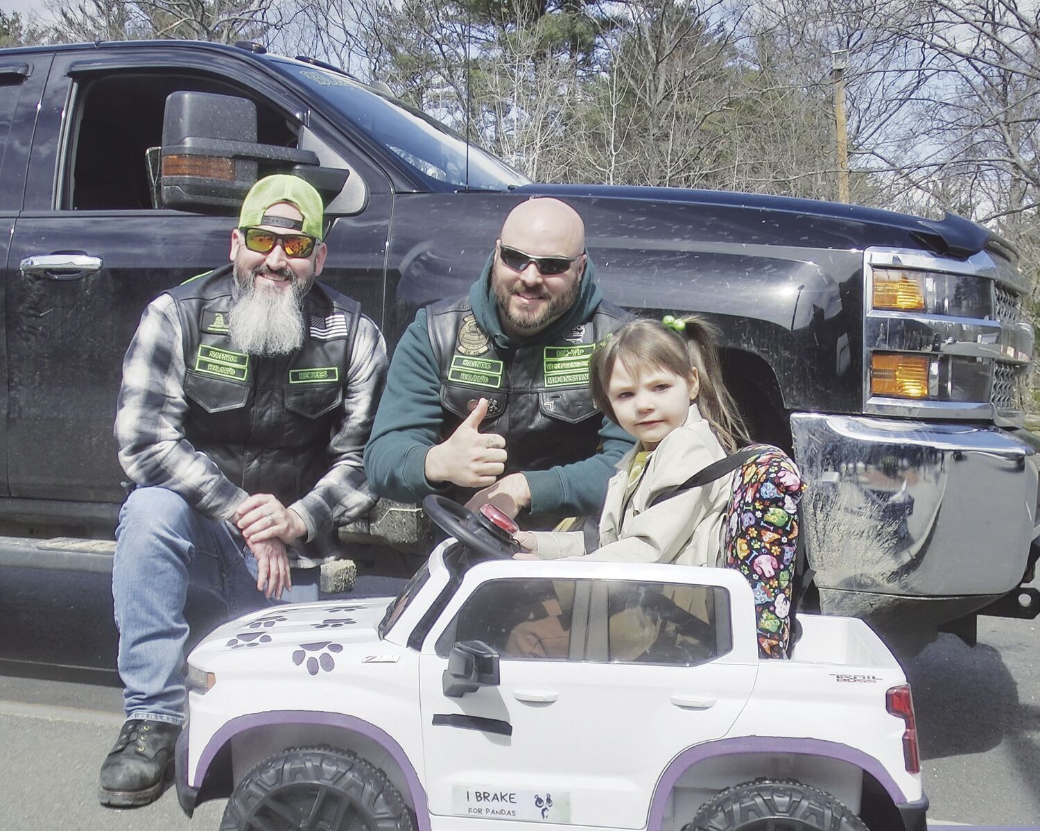 Gilford students, Blacktop Saints team up to help mobilize preschoolers